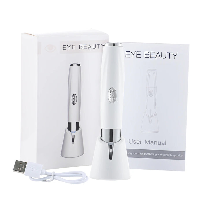 New IPL Vibration Eye Massager Anti Dark Circle Blue Light  Anti Wrinkle Eye Massage Pen Hot Compress Eye Beauty Care Device